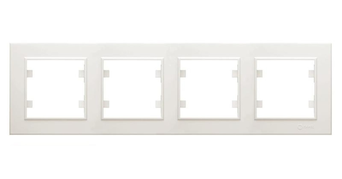 Купить Рамка 4-м Karea горизонт. крем. 56010704 Makel оптом в Москве