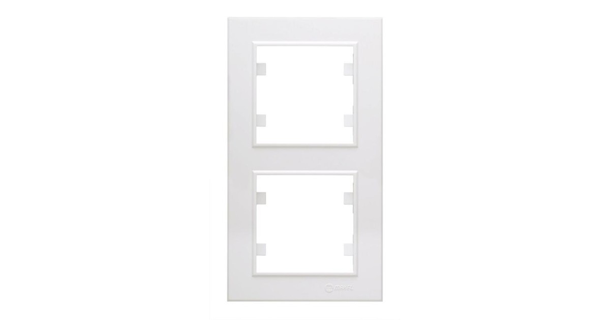 Купить Рамка 2-м Karea вертик. бел. 56001707 Makel оптом в Москве