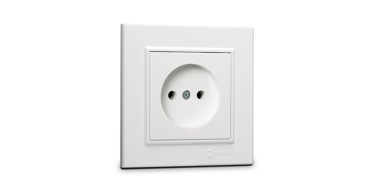 Купить Розетка б/з СП Karea 16А IP20 бел. 56001022 Makel оптом в Москве