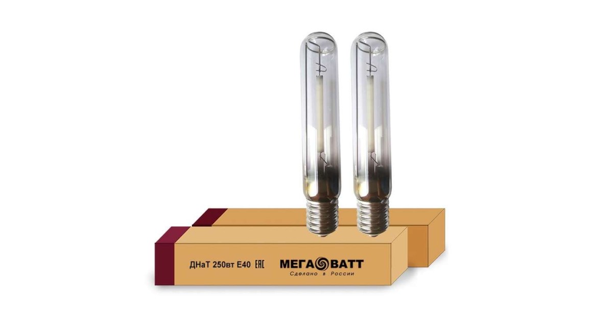 Купить Лампа газоразрядная натриевая ДНаТ 250 E40 (25) 02942 МЕГАВАТТ оптом в Москве