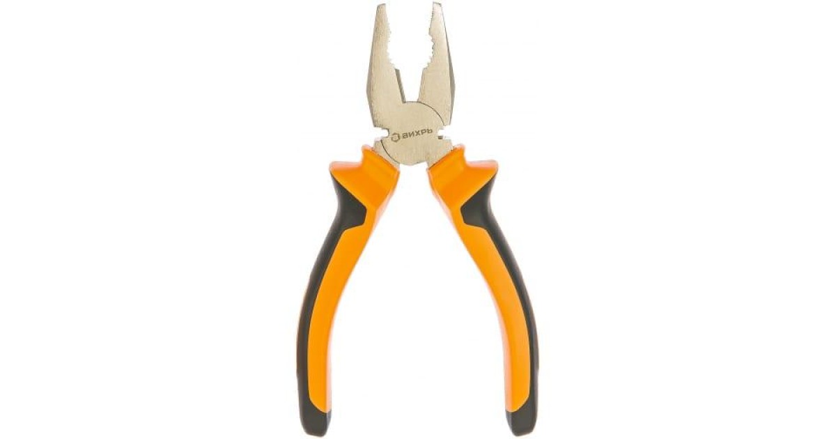 Купить Плоскогубцы (пассатижи) 160мм двухкомпонентн. рукоятки никелир. 73/6/3/6 Вихрь оптом в Москве