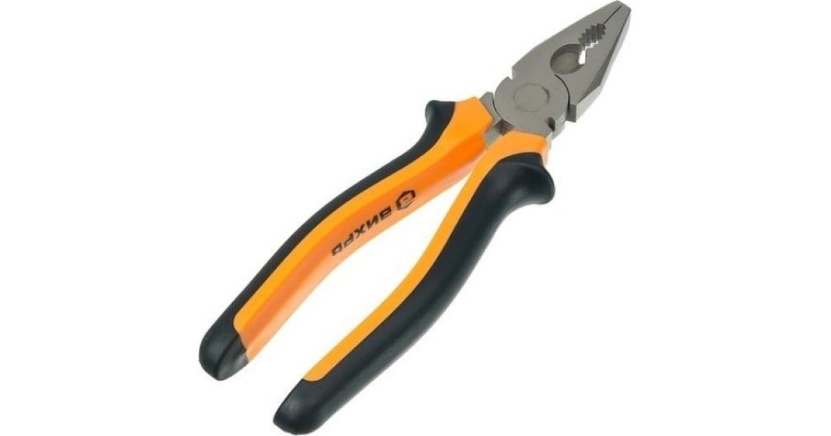 Купить Плоскогубцы (пассатижи) 200мм двухкомпонентн. рукоятки никелир. 73/6/3/8 Вихрь оптом в Москве