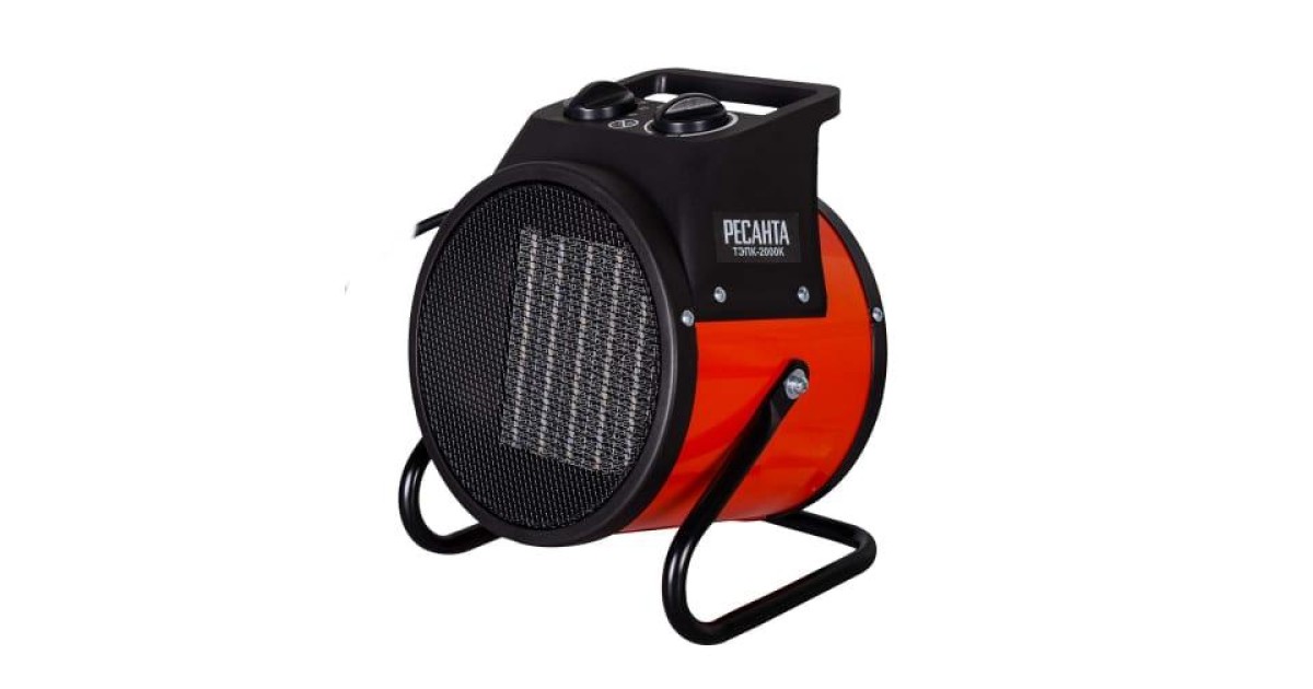 Купить Пушка тепловая электрическая ТЭПК-2000K керамич. нагревательный элемент кругл. 67/1/24 Ресанта оптом в Москве