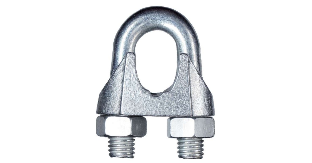 Купить Зажим для троса DIN 741 ZN М10 Партнер 18775 ПАРТНЕР оптом в Москве