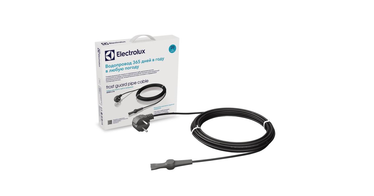 Купить Кабель для обогрева трубопроводов EFGPC 2-18-2 (комплект) НС-1068332 Electrolux оптом в Москве