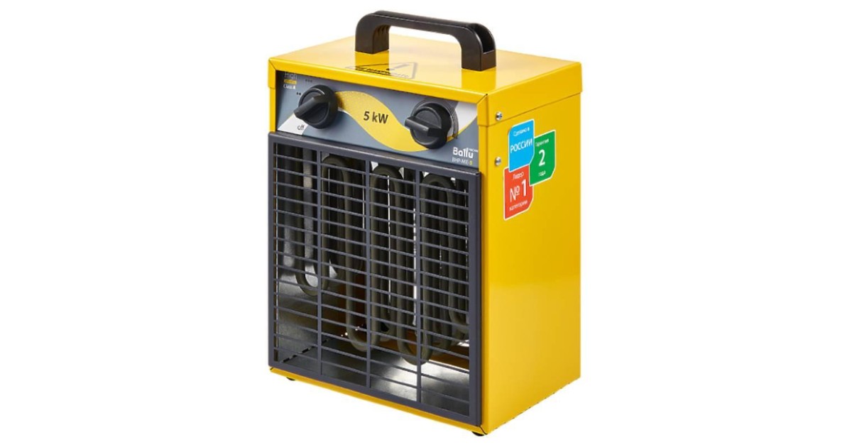 Купить Пушка тепловая 5кВт 400куб.м/ч BHP-ME-5 НС-1069379 Ballu оптом в Москве