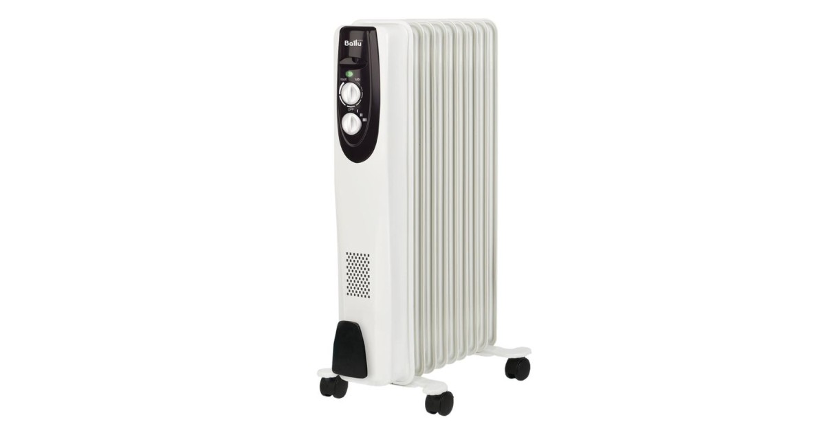 Купить Радиатор масляный 9 секц. 2000Вт BOH/CL-09WRN/BOH/CM/CL-09WRN НС-1050882 Ballu оптом в Москве