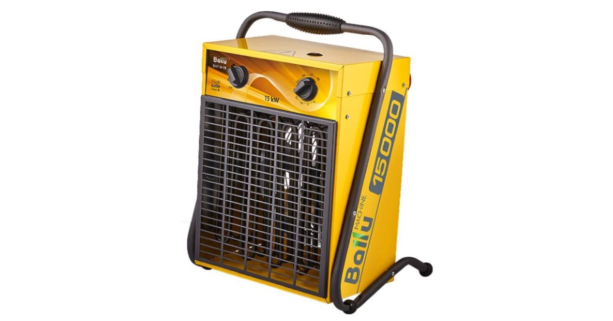 Купить Пушка тепловая MASTER 15кВт 380В 1100куб.м/ч BHP-M-15 НС-1035063 Ballu оптом в Москве