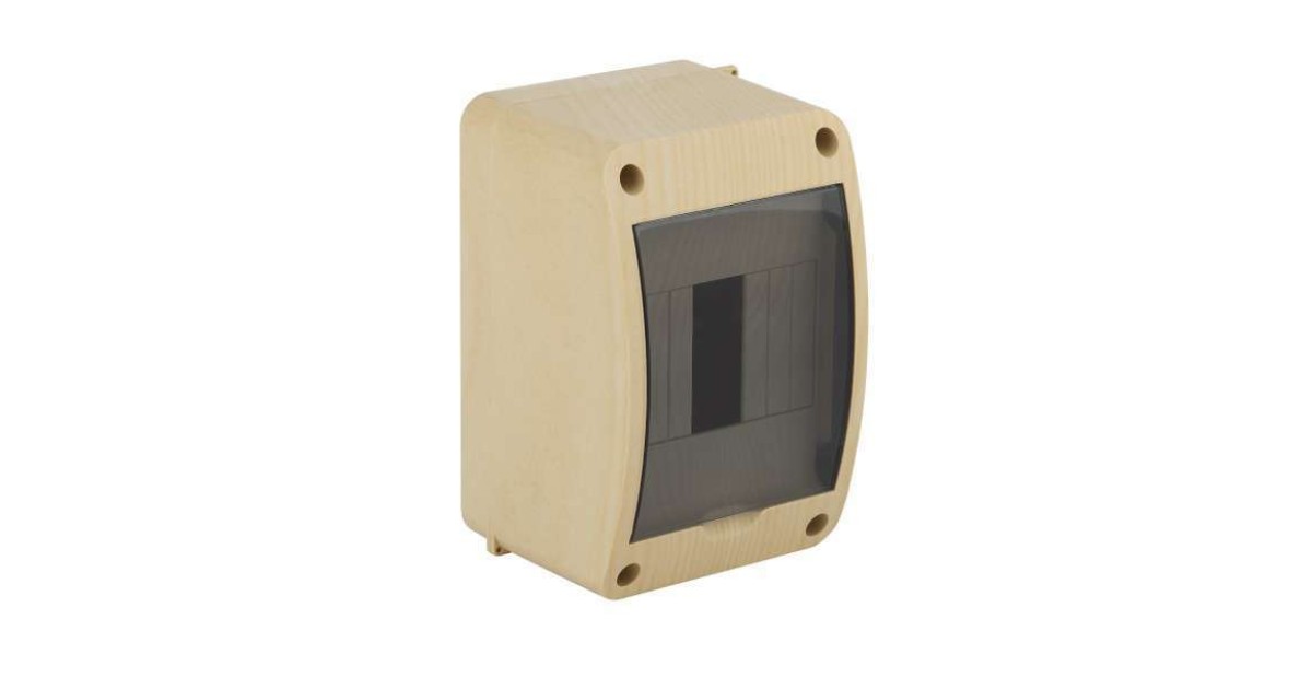 Купить Щиток ОП Тусо 4 мод. с верт. двер. 140х90х85мм сосна Рувинил 68304-27М Ruvinil оптом в Москве