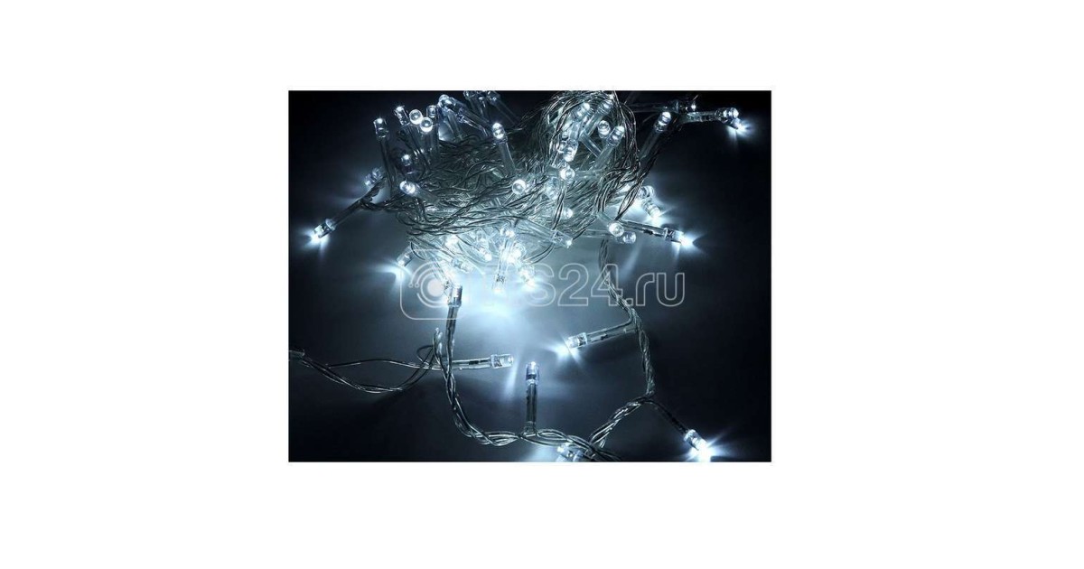 Купить Гирлянда светодиодная "Нить" LD200-GWW-BO 20м 200LED тепл. бел. уличная 8 режимов элементы питания 3хAA 4690601045461 SHLights оптом в Москве