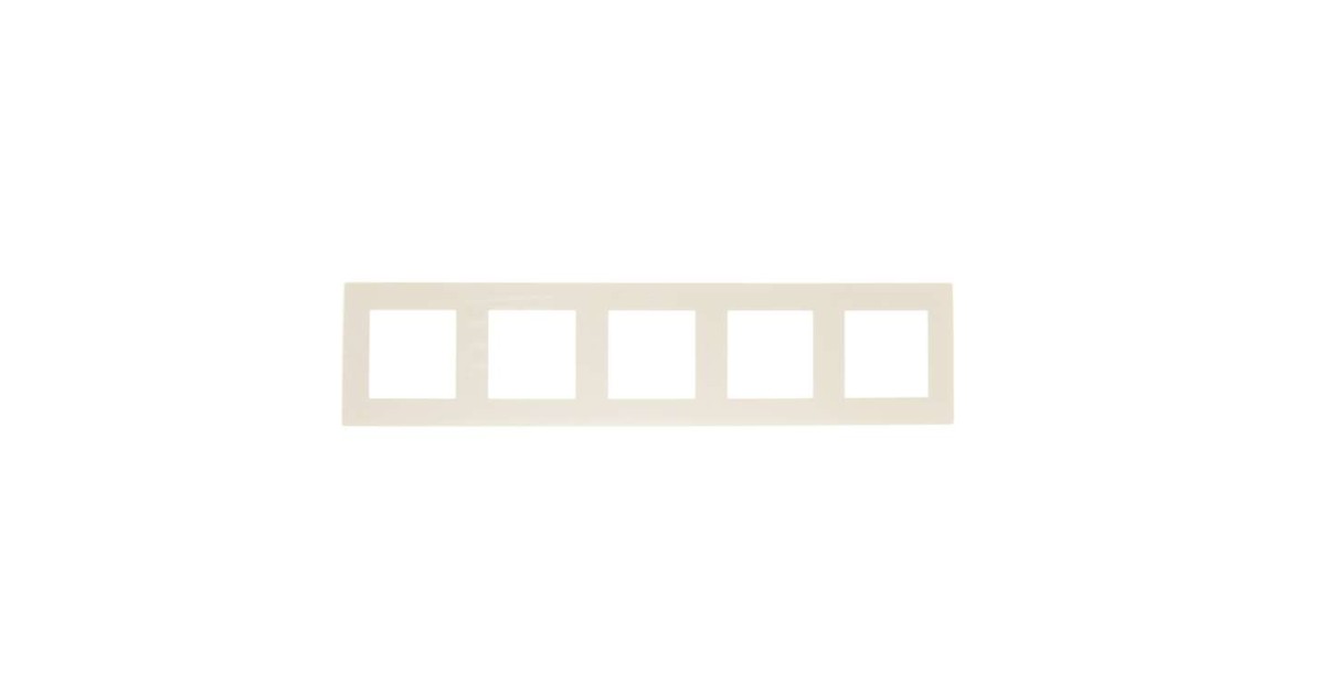 Купить Рамка 5-м 4 сл. кость 2400650-031 Simon оптом в Москве