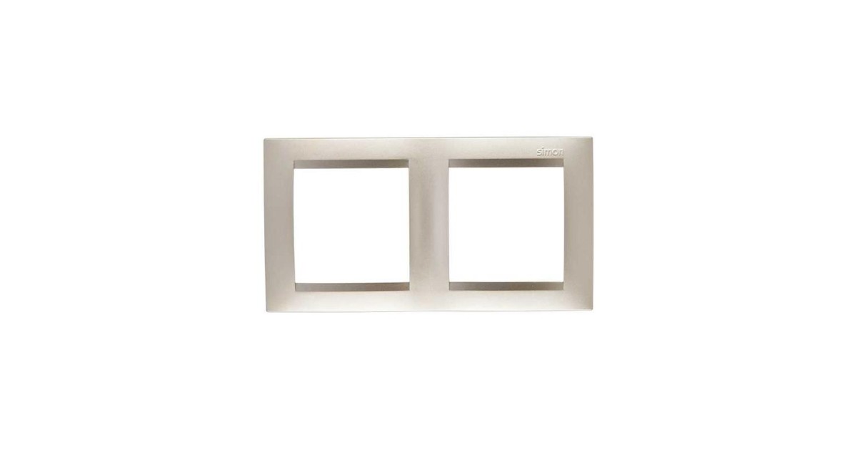 Купить Рамка 2-м Simon15 шампань Simon 1500620-034 Simon оптом в Москве