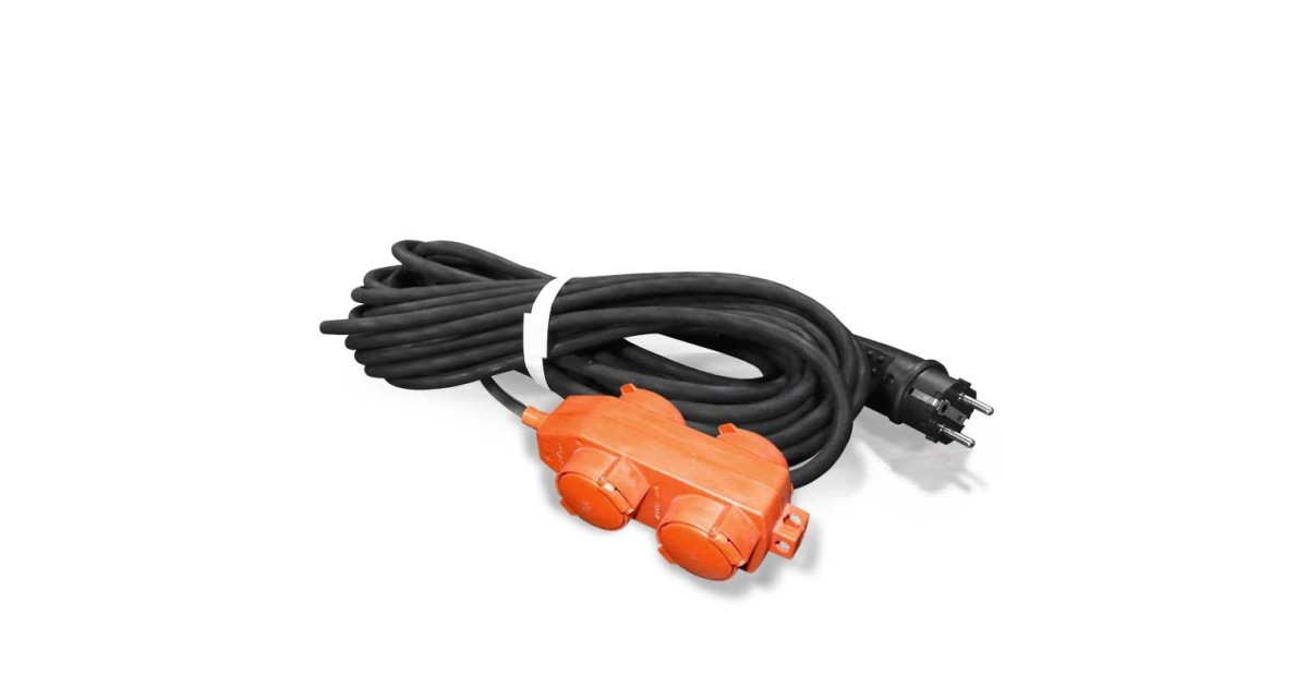 Купить Удлинитель-шнур 4х30м с заземл. 16А IP44 У16-040 КГ 3х1.5 с защ. крышкой 9634133 UNIVersal оптом в Москве