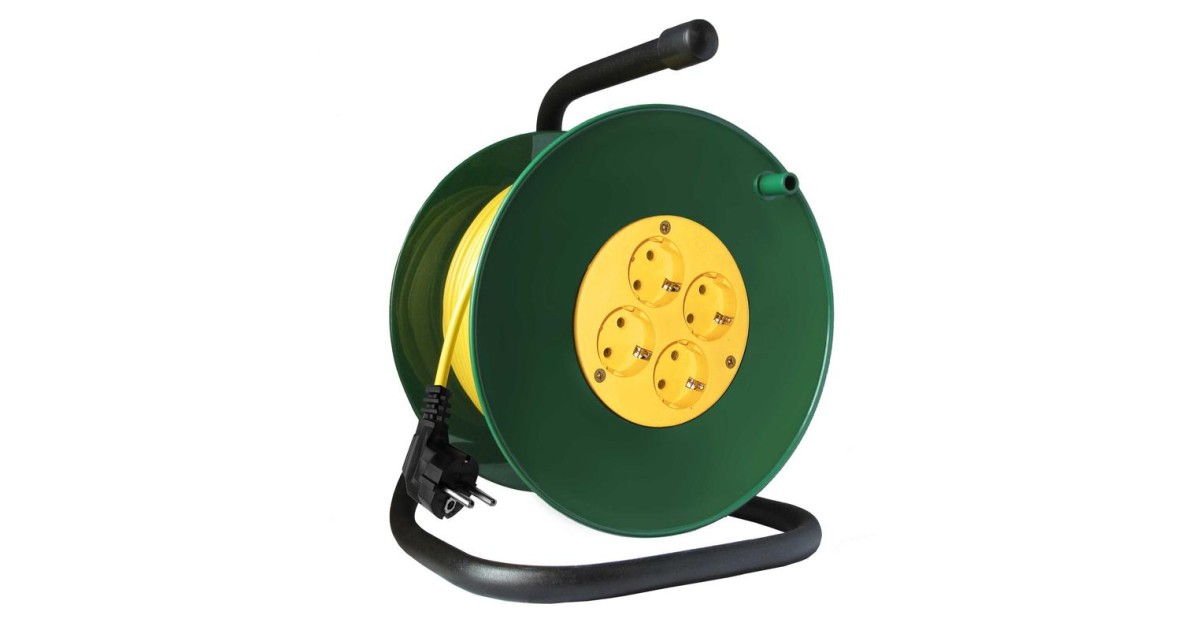 Купить Удлинитель на катушке 4х50м с заземл. 16А IP20 3.7кВт 481S-3605 Союз оптом в Москве