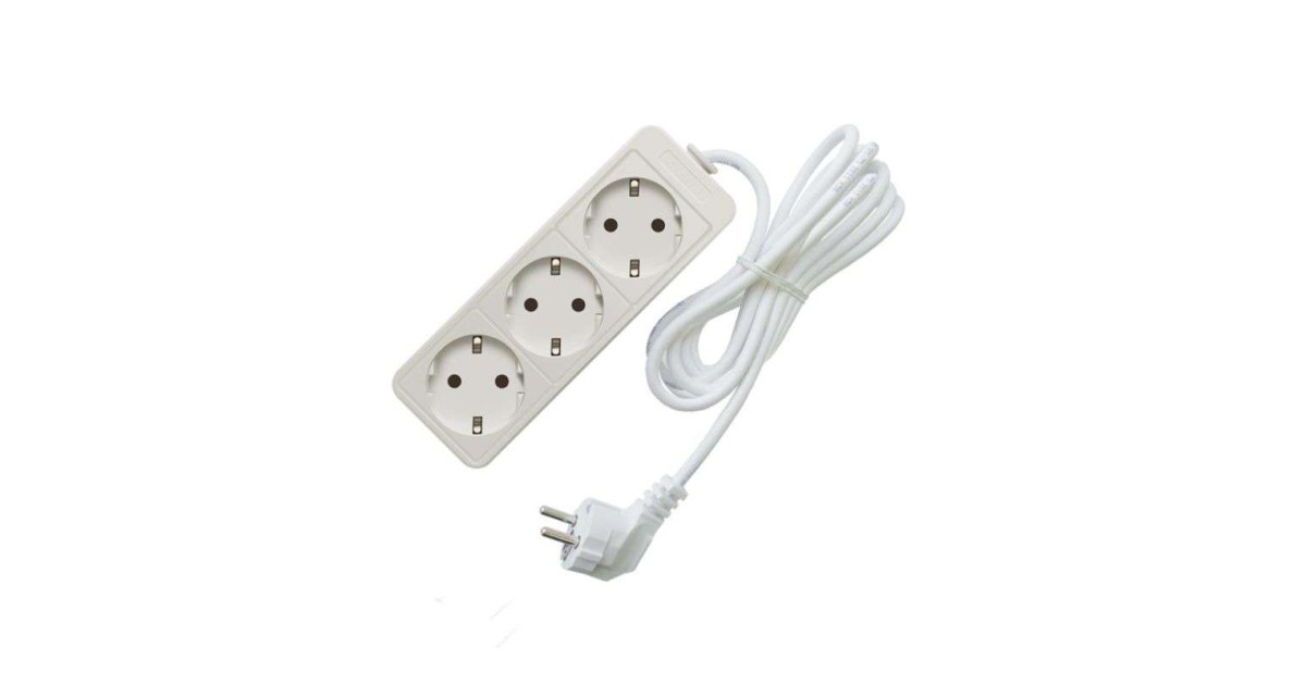 Купить Удлинитель 3х5м с заземл. 16А IP20 3.5кВт ПВС 481S-6305 Союз оптом в Москве