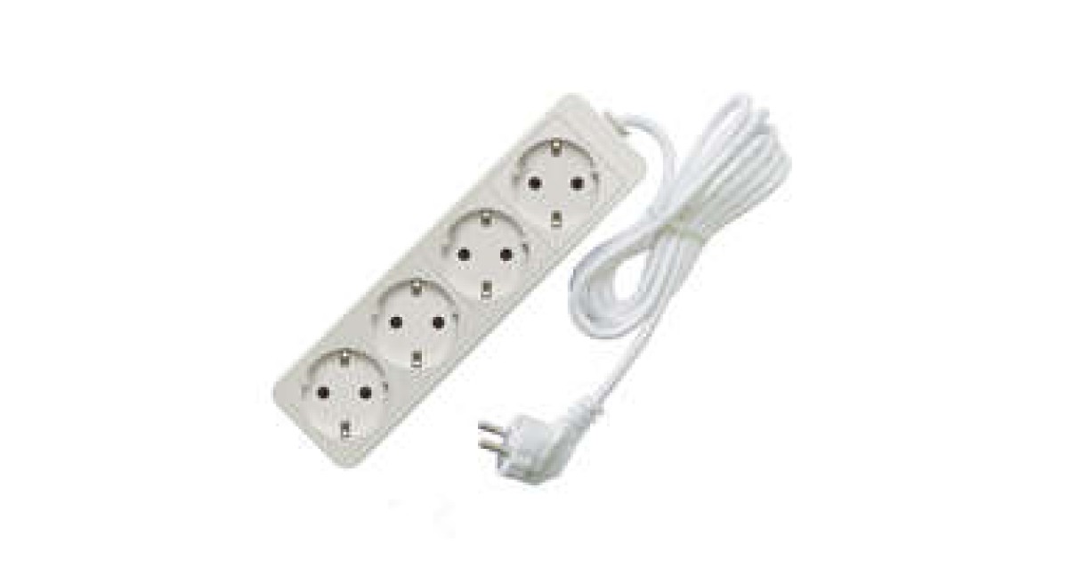 Купить Удлинитель 4х10м с заземл. 10А IP20 2.2кВт ПВС 481S-9410 Союз оптом в Москве