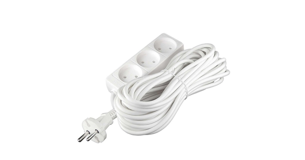 Купить Удлинитель 3х10м без заземл. 10А IP20 2.2кВт ПВС 481S-1310 Союз оптом в Москве