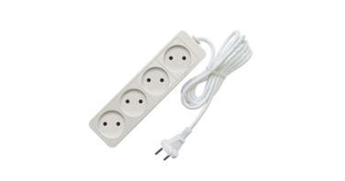 Купить Удлинитель 4х10м без заземл. 10А IP20 2.2кВт ПВС 481S-1410 Союз оптом в Москве