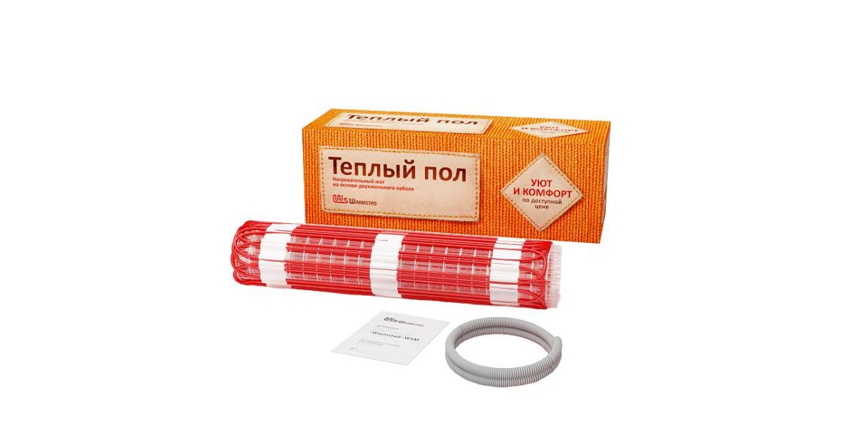 Купить Комплект "Теплый пол" (мат) WSM 485Вт/3.20кв.м 100035657300 Warmstad оптом в Москве