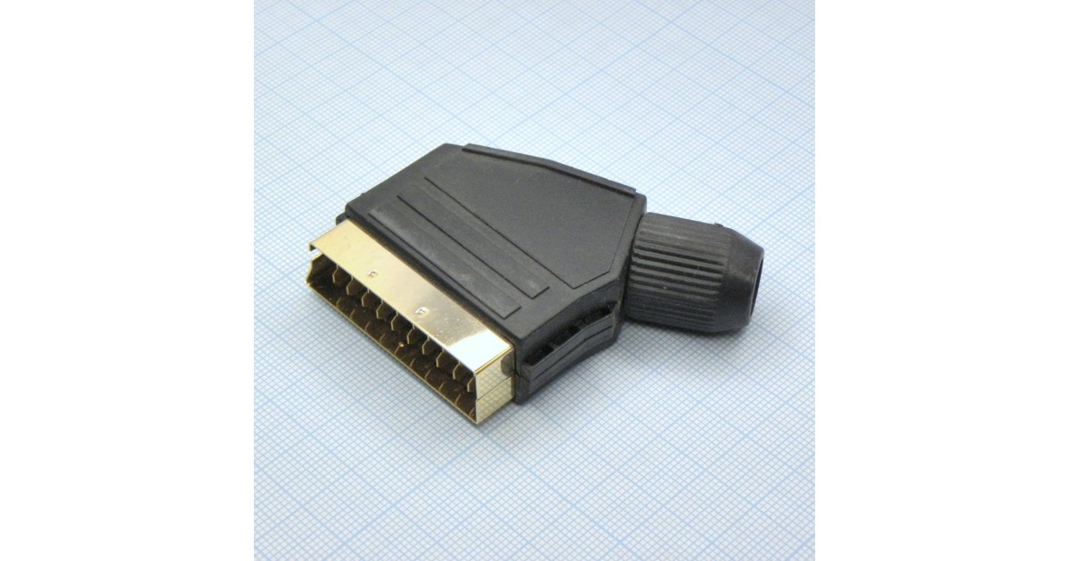 Купить СКАРТ вилка на кабель . оптом в Москве