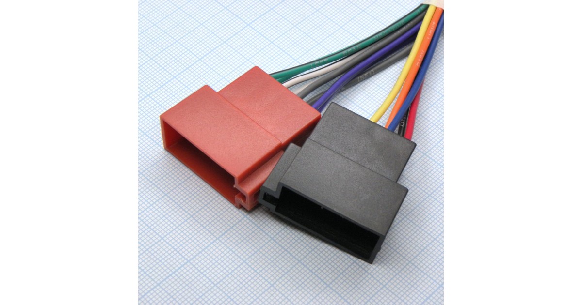 Купить Разъем EURO 2х8(вилка) а/магн. . оптом в Москве