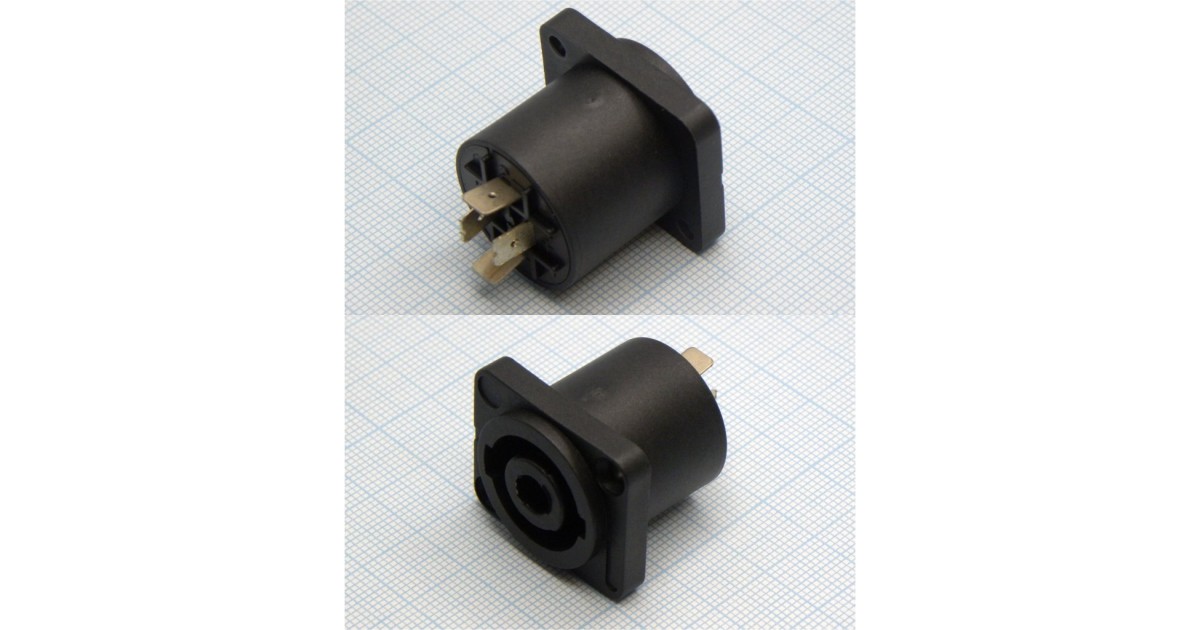 Купить Разъем SPEACON 4MP приб. . оптом в Москве