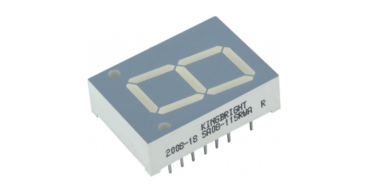 Купить SA08-11SRWA Kingbright оптом в Москве