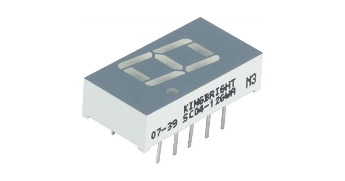 Купить SC04-12GWA Kingbright оптом в Москве