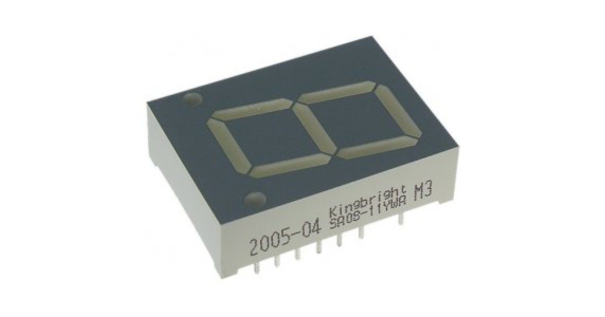 Купить SA08-11YWA Kingbright оптом в Москве