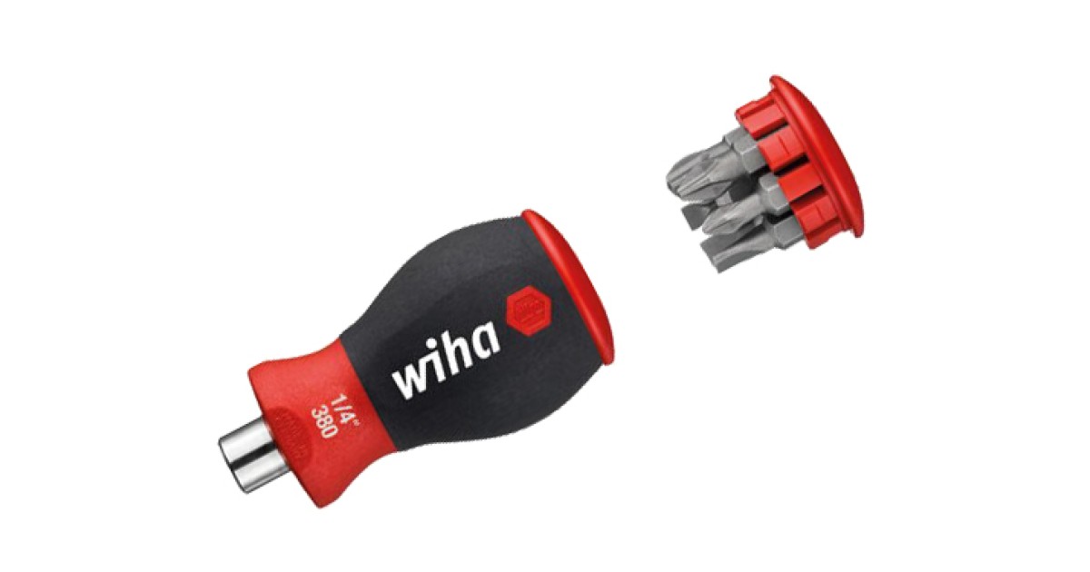 Купить Отвертка 3801 01 с наб. бит, магнитная Wiha оптом в Москве