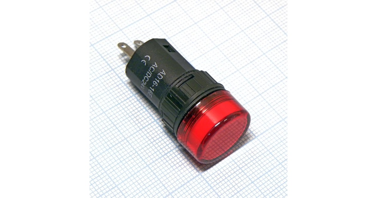 Купить Лампа AD16-16R 24v . оптом в Москве