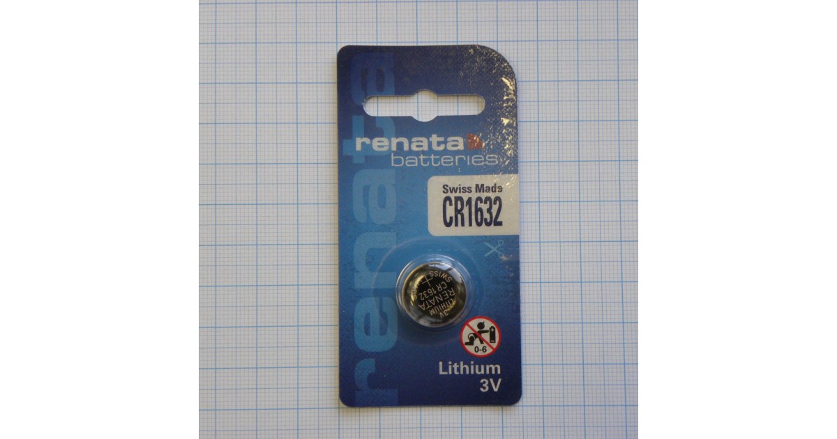 Купить CR1632   Renata RENATA оптом в Москве