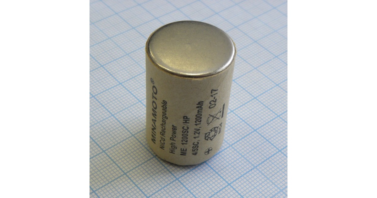 Купить Аккумулятор 23х34мм ME-1200SC/HP Minamoto оптом в Москве