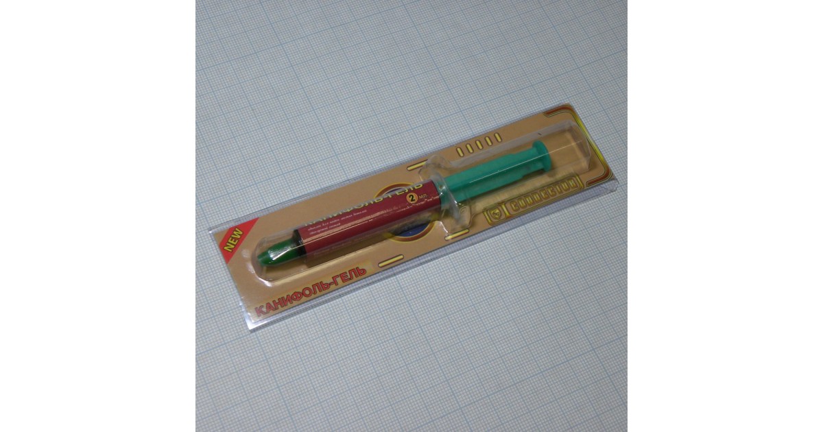 Купить Канифоль-Гель,шприц блистер ТехКон оптом в Москве