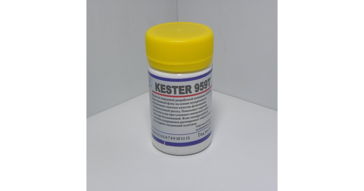 Купить Флюс Kester 959T безотмыв. (30мл) . оптом в Москве