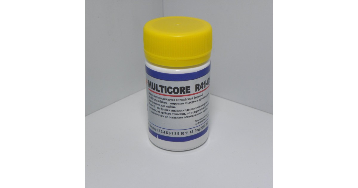 Купить Флюс Multicore R41-01i безотмыв.(30мл) Неизвестно оптом в Москве