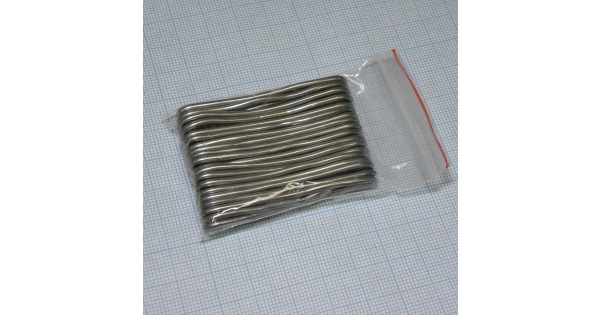 Купить Припой ПОС-61 2.0мм  50 гр Россия оптом в Москве