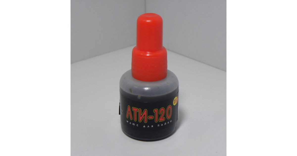 Купить Флюс ЛТИ-120 (нейтральный)   25мл. ТехКон оптом в Москве