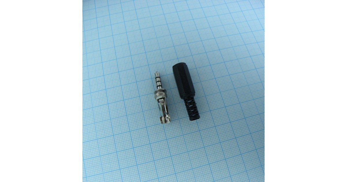 Купить TRRS 3.5 (mini plug) штекер . оптом в Москве
