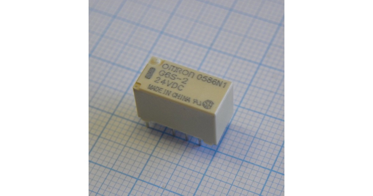 Купить G6S-2-24DC OMRON оптом в Москве