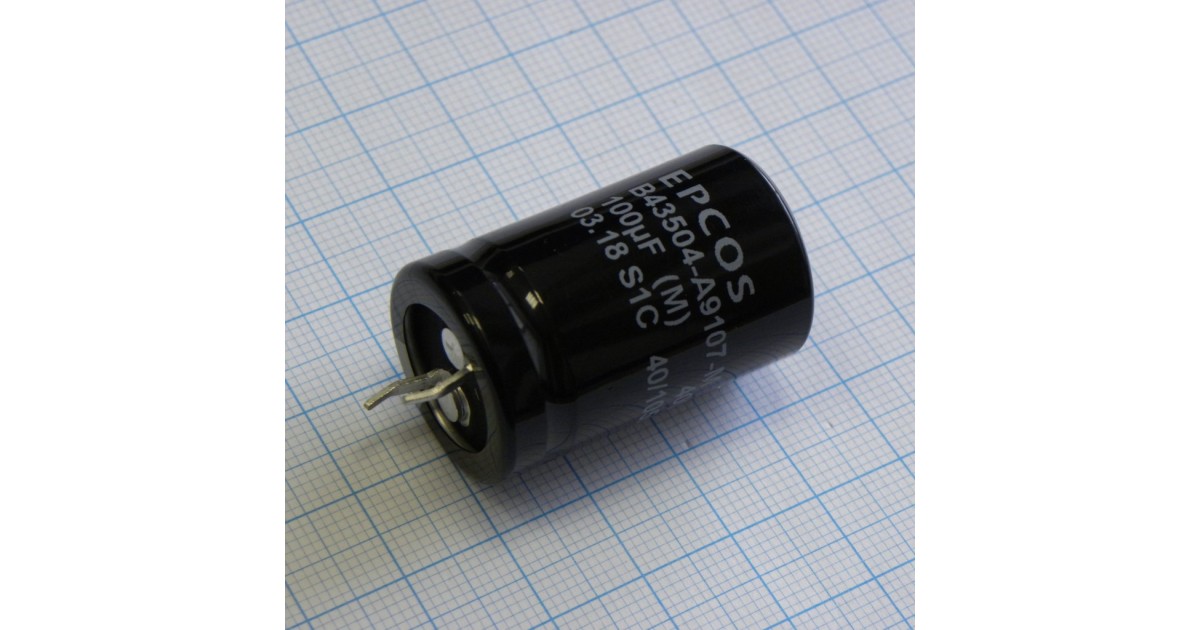 Купить B43504A9107M000 TDK / EPCOS оптом в Москве