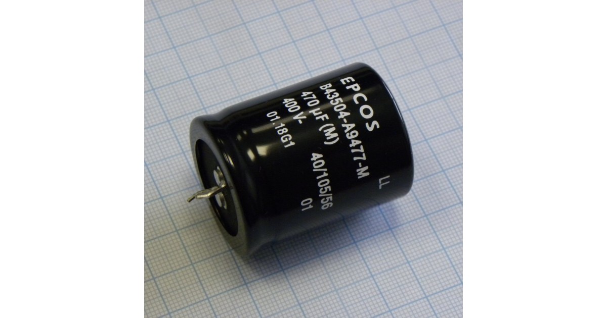 Купить B43504A9477M000 TDK / EPCOS оптом в Москве