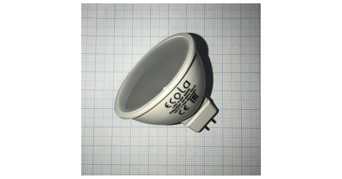 Купить Лампа LED Ecola  8W хол матов.(168) Ecola оптом в Москве