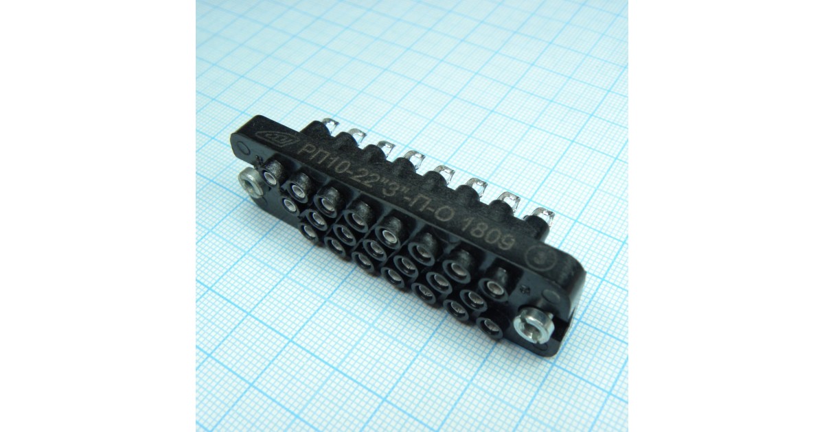 Купить РП10-22 З-П-О розетка Электродеталь оптом в Москве