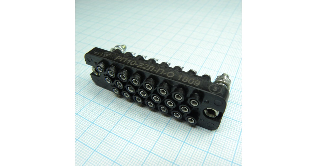 Купить РП10-22 Л-П-О розетка Электродеталь оптом в Москве