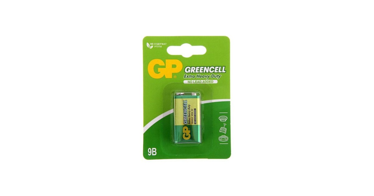 Купить Батарея КРОНА   GP greencell GP Batteries оптом в Москве