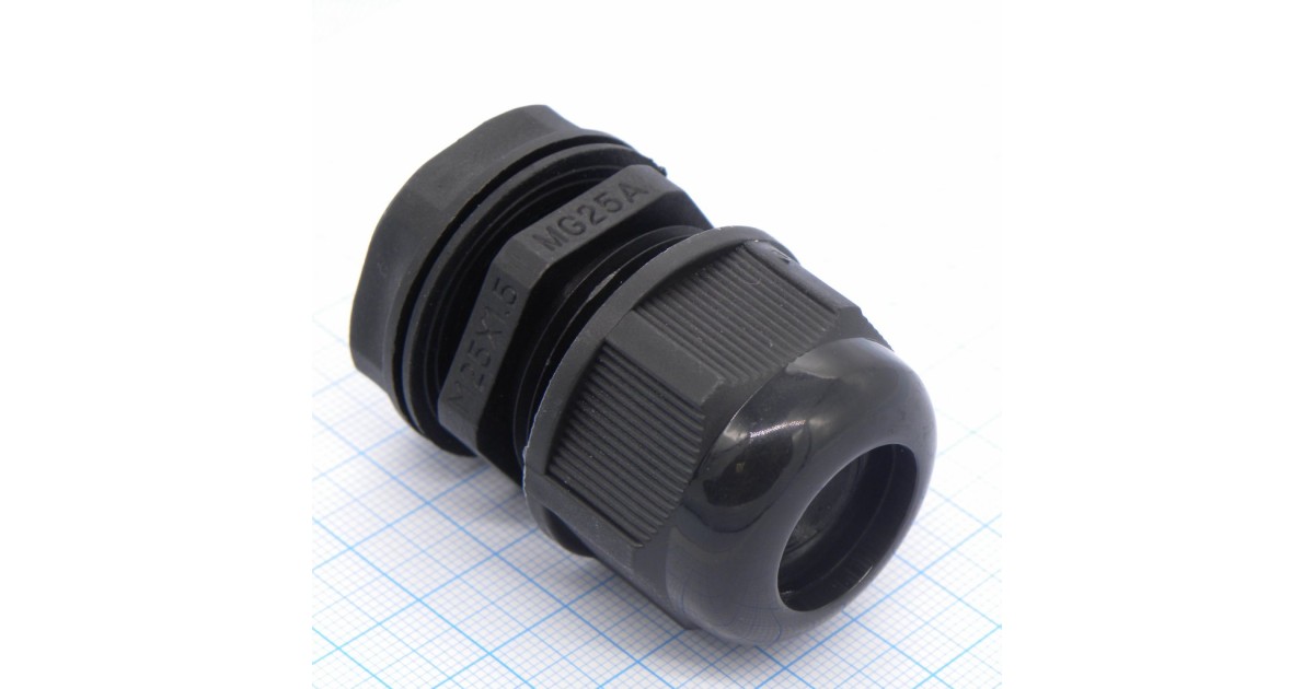 Купить Кабельный ввод MG-25 черный YCD оптом в Москве