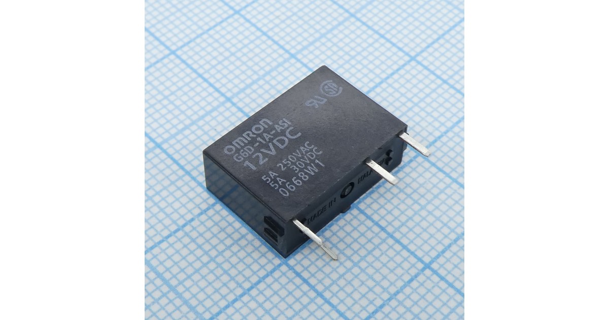 Купить G6D-1AASI-12DC OMRON оптом в Москве