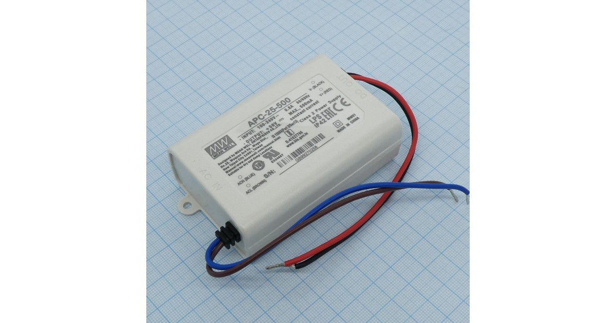 Купить APC-25-500 Mean Well оптом в Москве