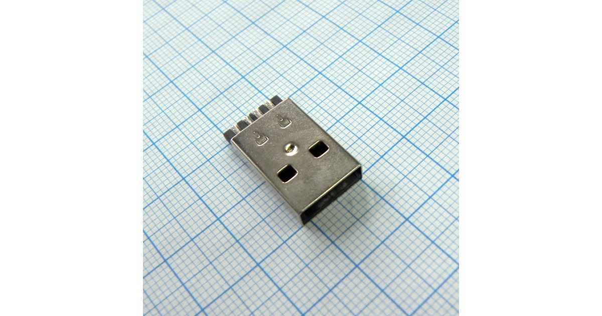 Купить USB A 16 вилка на кабель CZT оптом в Москве